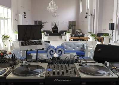 Régie DJ Pionner & Technics SL1200 - Palais Clément Massier